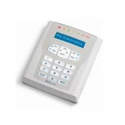 AVS A500 XS4 Tastiera LCD smart colore bianco con ricevitore radio bidirezionale integrato