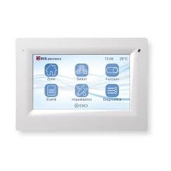 AVS ICE Tastiera touch screen 4,3" cover bianca
