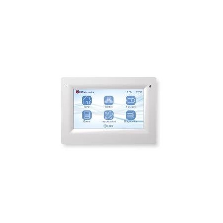 AVS ICE Tastiera touch screen 4,3" cover bianca