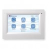 AVS ICE Tastiera touch screen 4,3" cover bianca