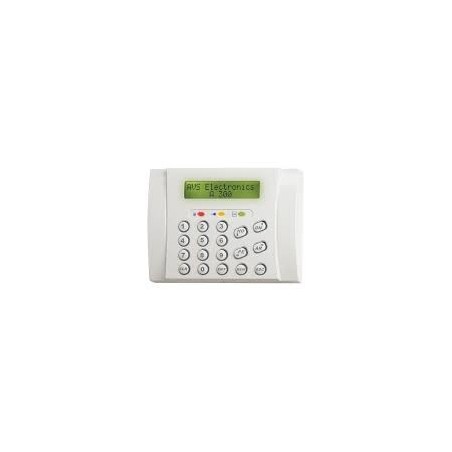 AVS A300 Tastiera LCD compatta colore bianco