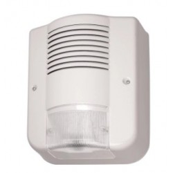 AVS Sirena a led CITY LED autoalimentata da esterno in ABS colore avorio