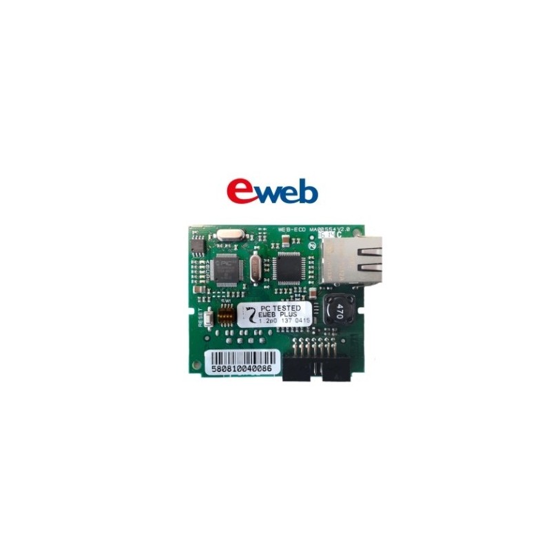 AVS EWEB PLUS Scheda di rete LAN/Ethernet e Web Server AVS EWEB PLUS Scheda di rete LAN/Ethernet e Web Server